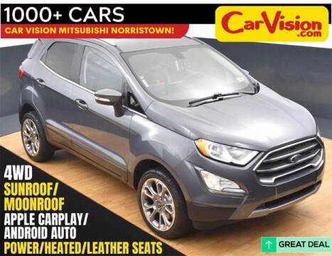 2018 Ford EcoSport for sale at Car Vision Buying Center in Norristown PA