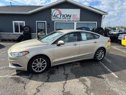 2017 Ford Fusion for sale at Action Motor Sales in Gaylord MI