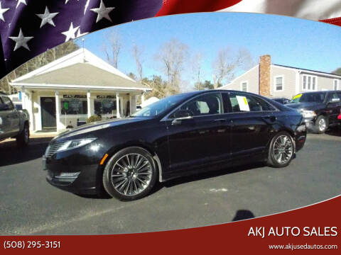 2016 Lincoln MKZ for sale at AKJ Auto Sales in West Wareham MA