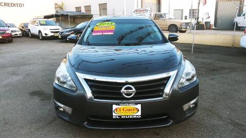 2013 Nissan Altima for sale at El Guero Auto Sale in Hawthorne CA