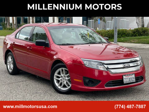 2011 Ford Fusion for sale at MILLENNIUM MOTORS in Van Nuys CA