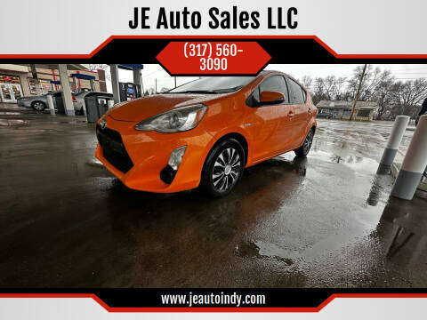 2015 Toyota Prius c for sale at JE Auto Sales LLC in Indianapolis IN