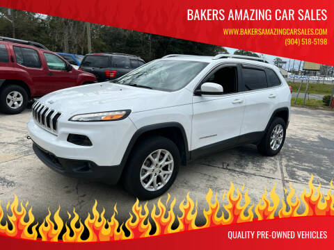 2015 Jeep Cherokee for sale at Bakers Amazing Car Sales in Jacksonville FL