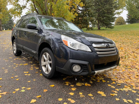 2013 Subaru Outback for sale at BELOW BOOK AUTO SALES in Idaho Falls ID