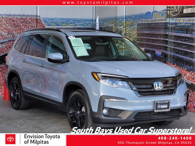 2022 Honda Pilot for sale at Envision Toyota of Milpitas in Milpitas, CA