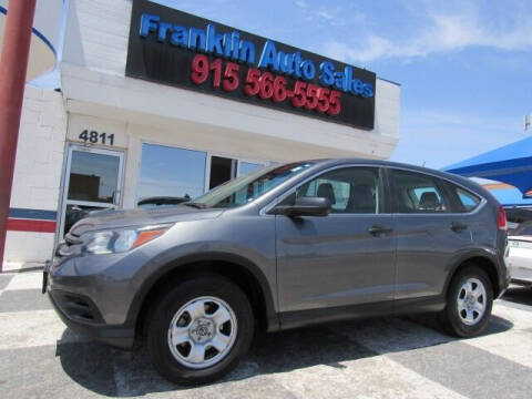 2013 Honda CR-V for sale at Franklin Auto Sales in El Paso TX