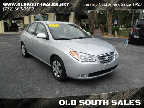 2010 Hyundai Elantra for sale at OLD SOUTH SALES in Vero Beach FL