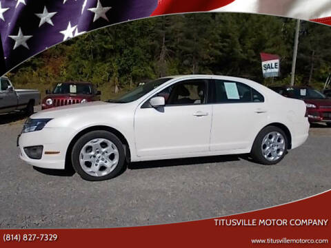 2010 Ford Fusion for sale at Titusville Motor Company in Titusville PA