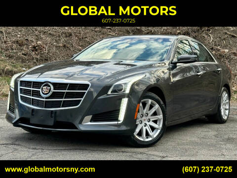 2014 Cadillac CTS for sale at GLOBAL MOTORS in Binghamton NY