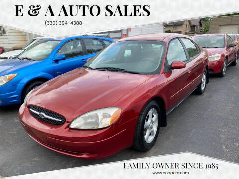2001 Ford Taurus for sale at E & A Auto Sales in Warren OH