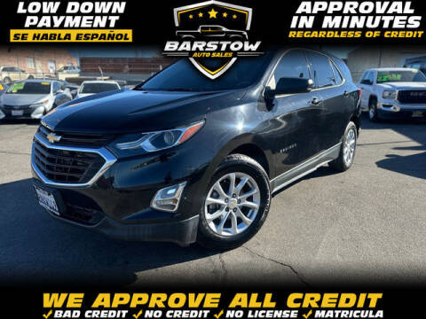 2019 Chevrolet Equinox for sale at BARSTOW AUTO SALES in Barstow CA