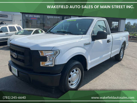 2017 Ford F-150 for sale at Wakefield Auto Sales of Main Street Inc. in Wakefield MA