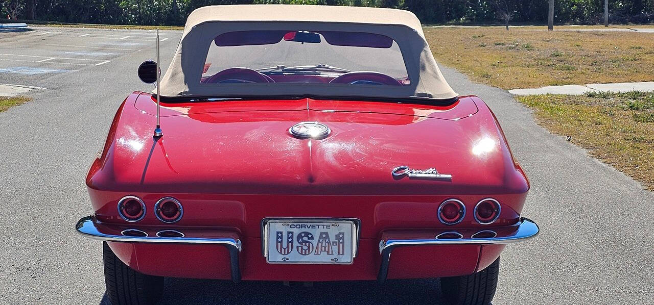 1963 Chevrolet Corvette for sale at FLORIDA CORVETTE EXCHANGE LLC in Hudson, FL