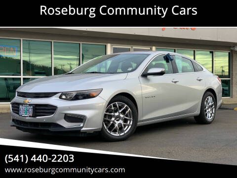 2016 Chevrolet Malibu for sale at Roseburg Community Cars in Roseburg OR
