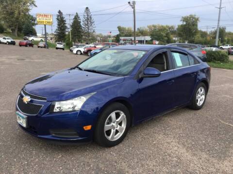 2013 Chevrolet Cruze for sale at Sparkle Auto Sales in Maplewood MN