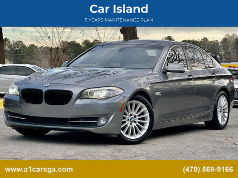 2011 BMW 5 Series for sale at Car Island in Duluth GA