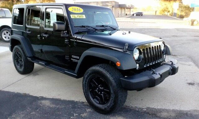 2016 Jeep Wrangler Unlimited for sale at Jim Clark Auto World in Topeka KS