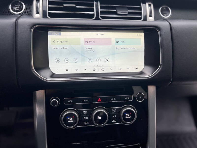 2017 Land Rover Range Rover HSE