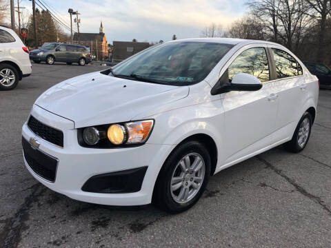 2014 Chevrolet Sonic for sale at SARRACINO AUTO SALES INC in Burgettstown PA