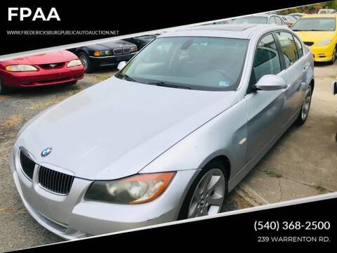 2006 BMW 3 Series for sale at FPAA in Fredericksburg VA