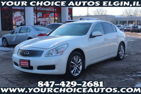 2008 Infiniti G35 for sale at Your Choice Autos - Elgin in Elgin IL
