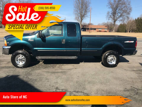 1999 Ford F-250 Super Duty for sale at Auto Store of NC in Walkertown NC