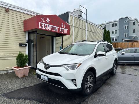 2017 Toyota RAV4 for sale at Champion Auto LLC in Quincy MA