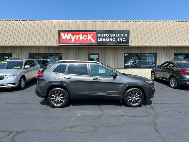 2015 Jeep Cherokee for sale at Wyrick Auto Sales & Leasing Inc in Holland, MI