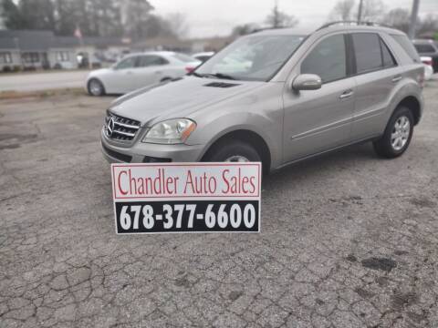 2006 Mercedes-Benz M-Class for sale at Chandler Auto Sales - ABC Rent A Car in Lawrenceville GA