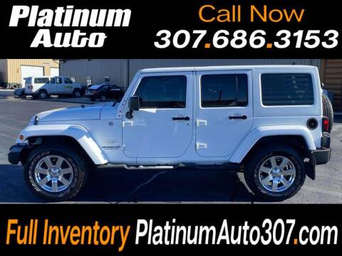 2013 Jeep Wrangler Unlimited for sale at Platinum Auto in Gillette WY