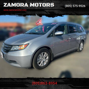 2016 Honda Odyssey for sale at ZAMORA MOTORS SM in Santa Maria CA