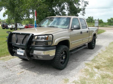 2004 Chevrolet Silverado 2500 for sale at Hartman's Auto Sales in Victoria TX