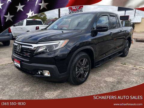 2019 Honda Ridgeline for sale at Schaefers Auto Sales in Victoria TX