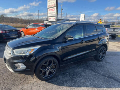 2017 Ford Escape for sale at Premier Auto Sales Inc. in Big Rapids MI