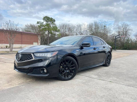 2018 Acura TLX for sale at Crown Auto Sales in Sugar Land TX