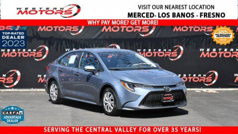 2020 Toyota Corolla for sale at Western Motors Los Banos in Los Banos CA