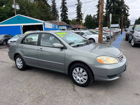 2004 Toyota Corolla for sale at Lino's Autos Inc in Vancouver WA