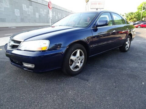 2003 Acura TL for sale at DONNY MILLS AUTO SALES in Largo FL