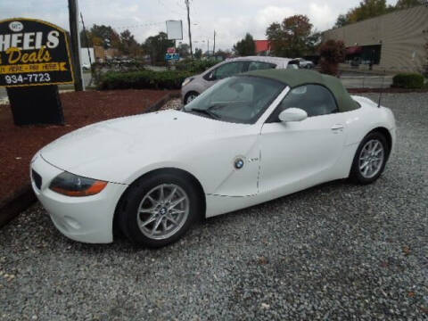 2003 BMW Z4 for sale at Wheels & Deals Smithfield Inc. in Smithfield NC