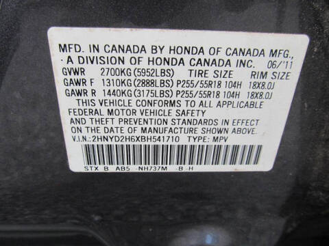 2011 Acura MDX SH-AWD w/Tech