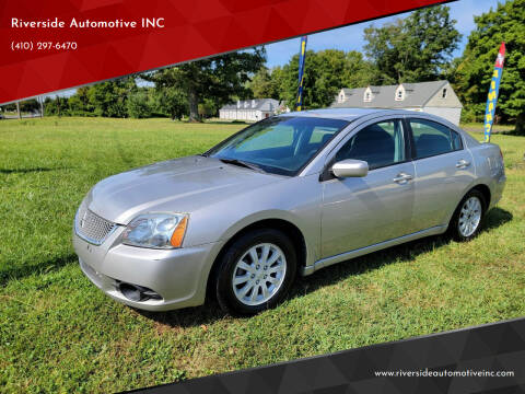 2012 Mitsubishi Galant for sale at Riverside Automotive INC in Aberdeen MD