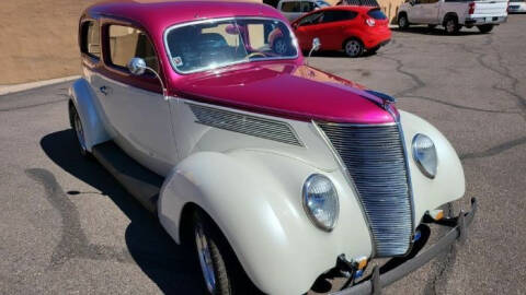 1937 Ford Deluxe for sale at Classic Car Deals in Cadillac MI