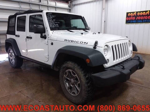 2013 Jeep Wrangler Unlimited for sale at East Coast Auto Source Inc. in Bedford VA