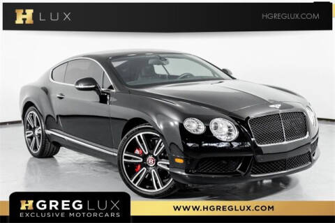 2014 Bentley Continental for sale at HGREG LUX EXCLUSIVE MOTORCARS in Pompano Beach FL