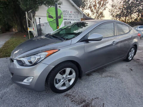 2013 Hyundai Elantra for sale at Area 41 Auto Sales & Finance in Land O Lakes FL