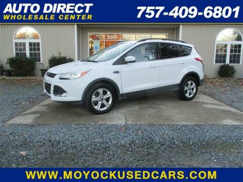 2016 Ford Escape for sale at Auto Direct Wholesale Center in Moyock NC
