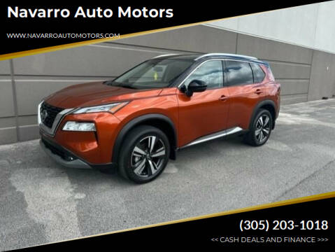 2021 Nissan Rogue for sale at Navarro Auto Motors in Hialeah FL