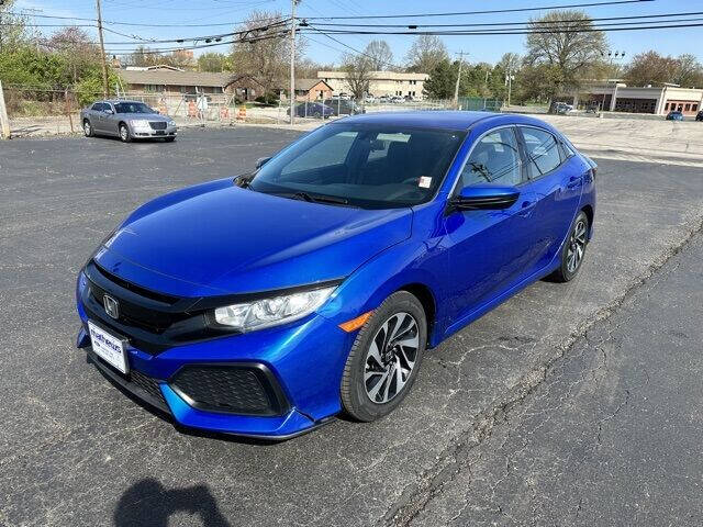 2017 Honda Civic for sale at MATHEWS FORD in Marion OH