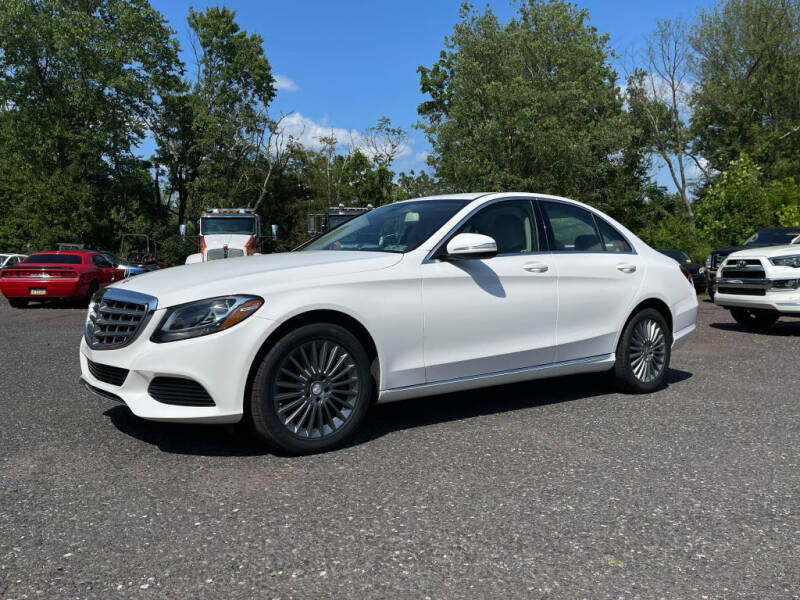 2015 Mercedes-Benz C-Class for sale at SOURCE ONE AUTO GROUP LLC in Schwenksville PA