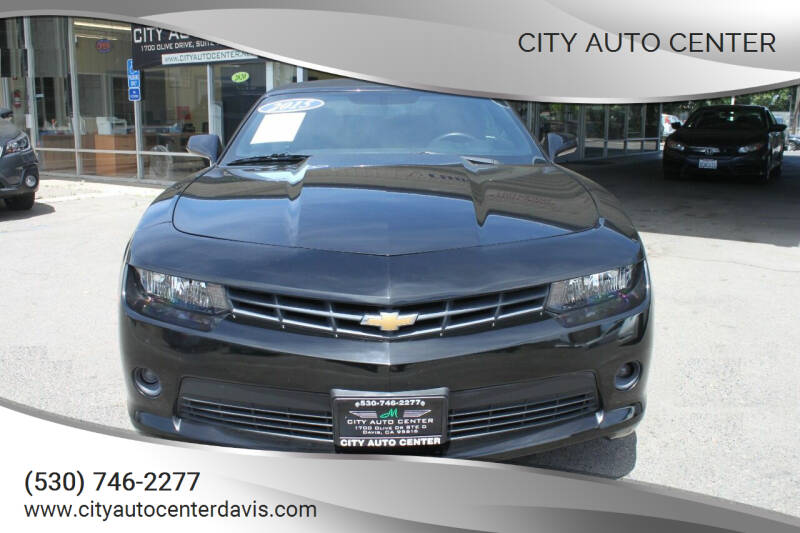 2015 Chevrolet Camaro for sale at City Auto Center in Davis CA